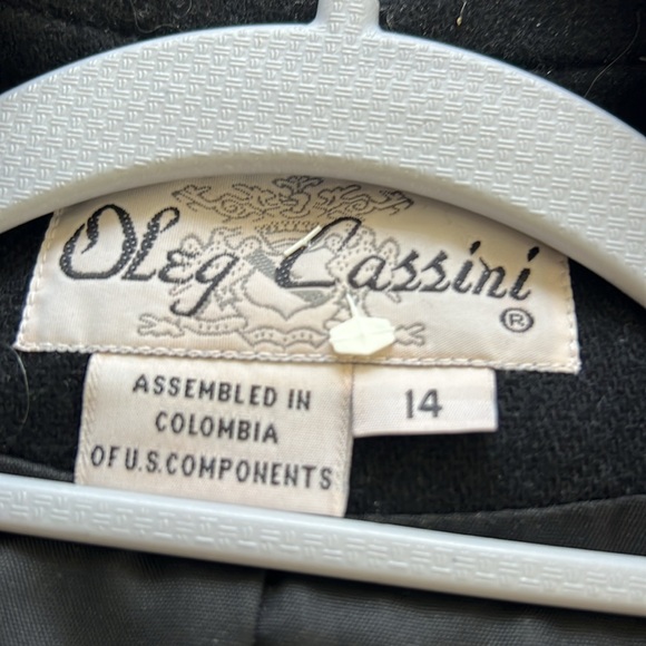 Vintage Oleg Cassini size 12 women blazer - Picture 3 of 11